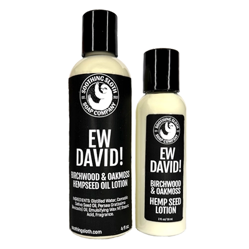 Ew David! Hemp Seed Lotion