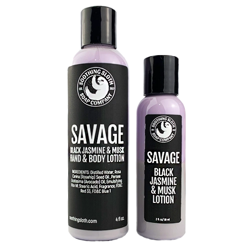 Savage Black Jasmine & Musk Lotion